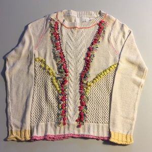 NWOT Anthro Pom Sweater